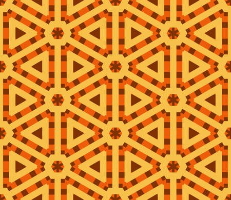 Abstract striped seamless pattern. Striped line ornamental geometric background. Geo shapes....