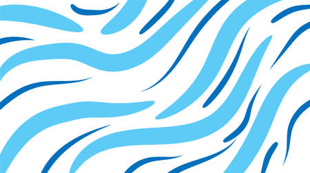 Abstract background with curly brush strokes, template, wave, artistic covers design, colorful texture. Trendy pattern, graphic poster, geometric brochure, card.のイラスト素材