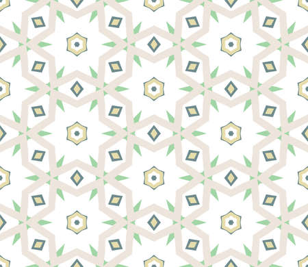 Abstract fantasy creative thin line hexagon based geometric seamless pattern. Creative mosaic, tile...