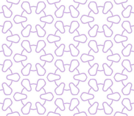 Abstract colorful doodle flower seamless pattern. Floral background. Mosaic, tile of thin line ornament.のイラスト素材