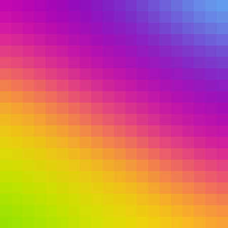 Colorful tile, mosaic square background. Modern abstract gradient card. Business geometric poster.