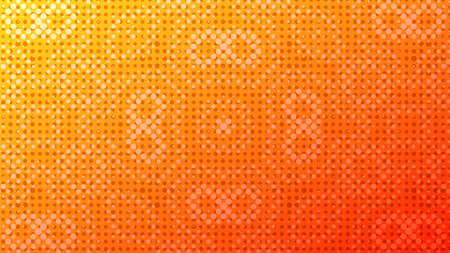 Abstract halftone ornamental geometric background. Pop art style card. Grunge texture. Business banner.のイラスト素材