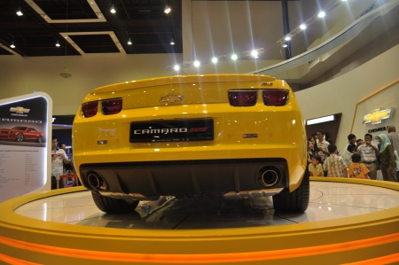 on display at 2010 KL International Motor Show のeditorial素材
