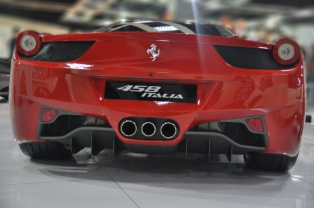 on display at 2010 KL International Motor Show のeditorial素材