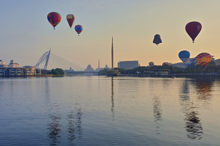 March 30, 2014 -   6th Putrajaya International Hot Air Balloon Fiesta 2014のeditorial素材