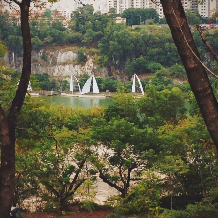Sailboat at sunway southの素材