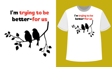 Trying Better For Us Birdsのイラスト素材
