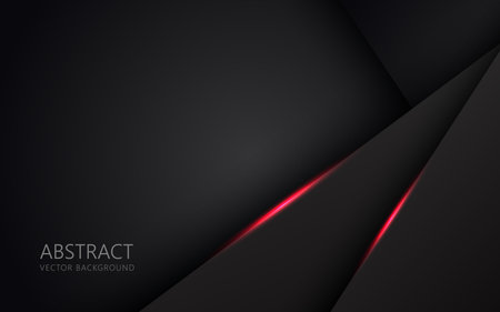 abstract light red black space frame layout design tech triangle concept gray texture background. eps10 vectorのイラスト素材