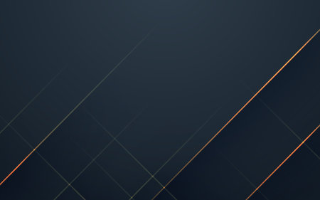 modern abstract black golden line light dynamic shape composition background. eps10 vectorのイラスト素材