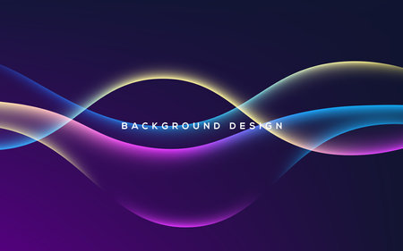 dark abstract flow blue and pink light background. creative modern dynamic background. vectorのイラスト素材