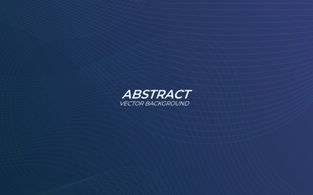 minimal abstract dark blue color with simple lines modern illustration background. eps10 vector