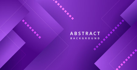 Minimal geometric purple abstract background, dynamic shape composition landing page backgrounds.のイラスト素材