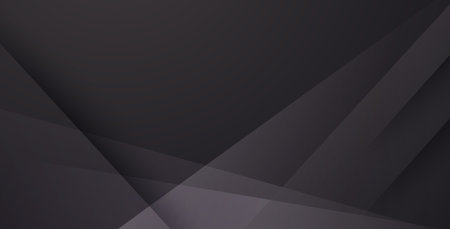 dynamic abstract black simple layers with shadow light decoration background.のイラスト素材