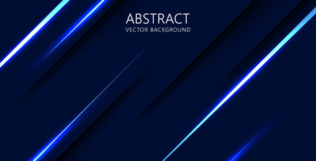 abstract dark blue with blue stripe light shadow decoration background.のイラスト素材
