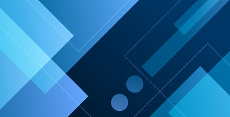 minimal abstract blue liquid gradient color with simple shape cool trendy design banner background. eps10 vectorのイラスト素材