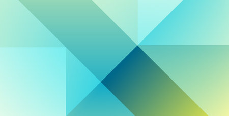 abstract green blue gradient diagonal texture shadow and light dimension layers background.のイラスト素材