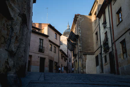 Beautiful view of the cathedral of Salamanca, Castilla y Leon, Spainのeditorial素材