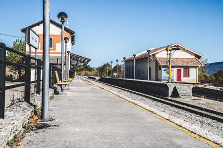 walk from train station in broad daylight, village station