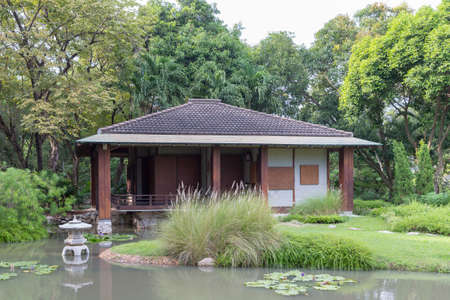 small old Traditional Japanese houseの写真素材