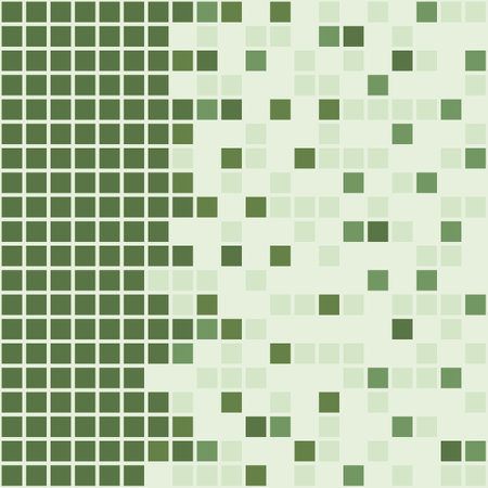 Abstract mosaic square pixels background of geometric shapes simple flat style. Vector pattern. ready to use for cloth, textile, wrap and other.のイラスト素材