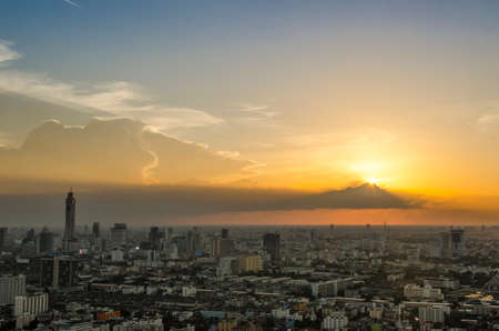 Bangkok skyの写真素材