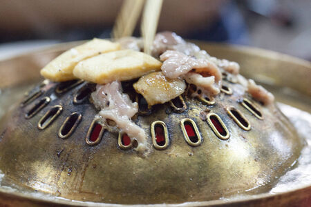 Korean barbecueの写真素材