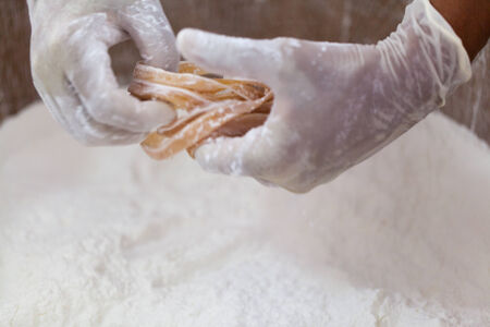 dragon beard candyの写真素材