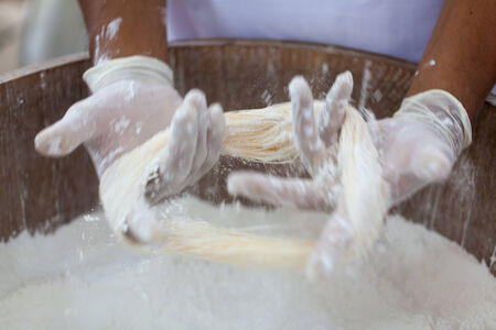 dragon beard candyの写真素材