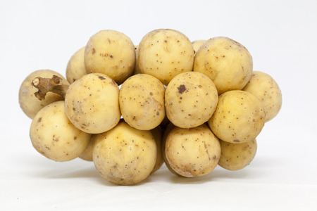 Longkong fruit, Lansium parasiticum, Thailandの写真素材