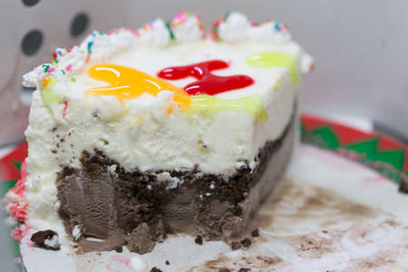 Ice-cream cakeの写真素材