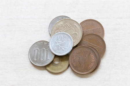 coins, currency of Japan