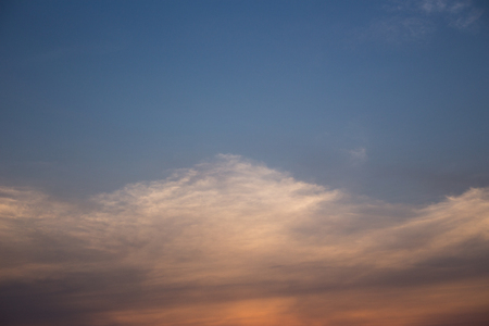 Twilight sky backgroundの写真素材