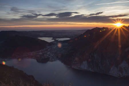 Sunset on Moregalloの写真素材