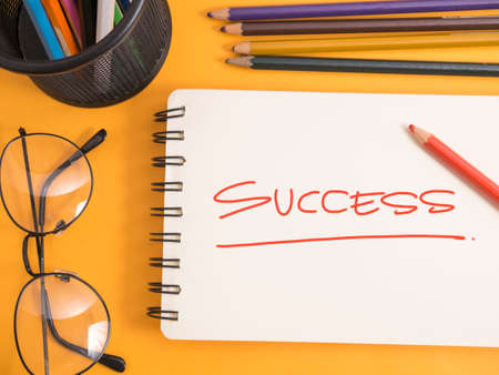 Success, business motivational inspirational finance quotes words typography lettering concept