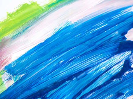 Close up image of colorful abstract painting, art background conceptの写真素材