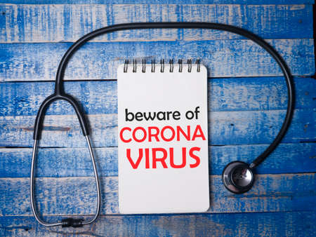 Corona virus, mysterious viral pneumonia. Similar to MERS CoV or SARS virus (severe acute respiratory syndrome). Health care and medical conceptの写真素材