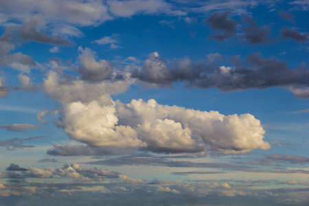 Close up shot abstract form of cloud