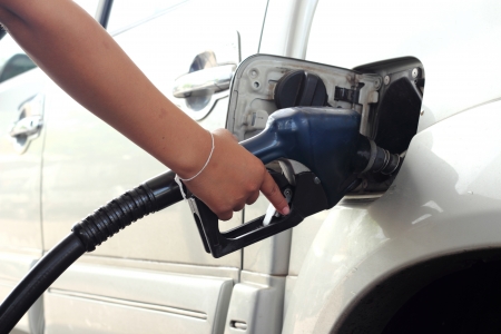 Gas fill-up の写真素材