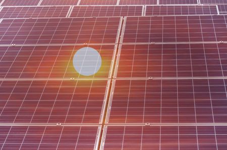 solar cells in power station alternative energy from the sun
