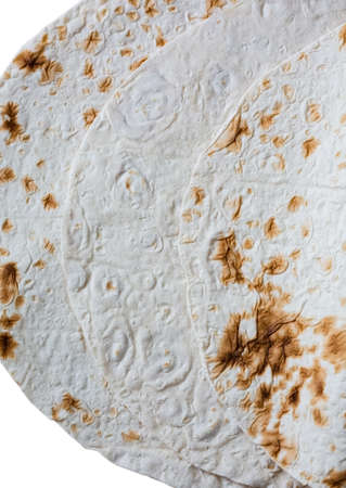 pita Armenian top view texture closeup