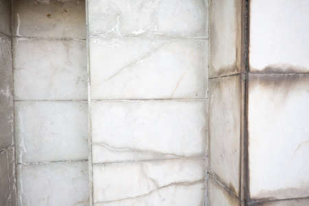 Marble tiles seamless wall texture patterned background.