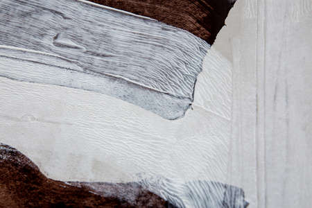 abstract curves grunge brush strokes by handの写真素材