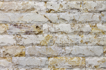 Interior decoration natural stone. Crushed marble