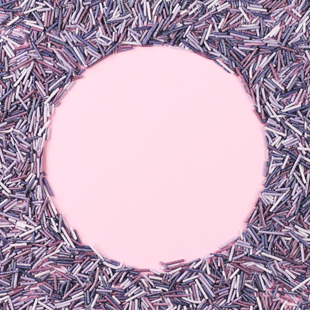 Multicolored confectionery decorations.の写真素材