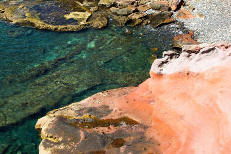 Playa Blanca coast, Lanzarote, Canary islandsの写真素材