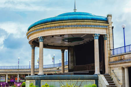 EASTBOURNE, EAST SUSSEX, UK - JUNE 03 : View of Eastbourne bandstand in East Sussex on June 03, 2019のeditorial素材