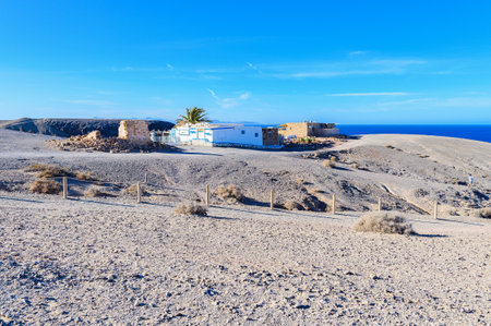 Cafe in Papagayo, Lanzaroteのeditorial素材