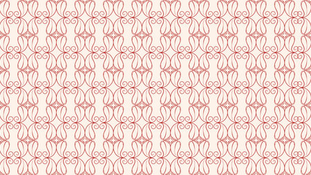 Floral border in traditional style, decorative element, seamless pattern. For backgrounds, wallpapers, textiles, and fashion.のイラスト素材