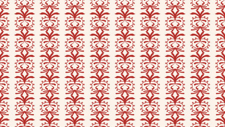 Damask floral vector seamless pattern. Decorative retro flower. For backgrounds, wallpapers, textiles, and fashion.のイラスト素材