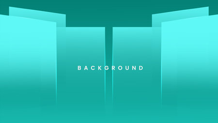 Light green background studio for product presentationのイラスト素材